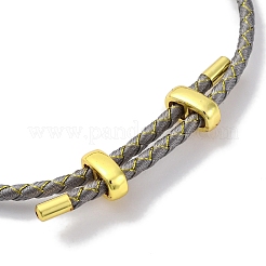 Регулируемые браслеты из полиэфирного шнура&nbsp;BJEW-Z085-01G-20