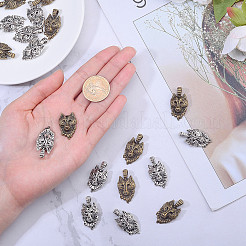 Сплавочные подвески тибетского стиля&nbsp;TIBEP-PH0004-91-WH