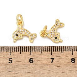 Латунные микро проложить кубического циркония подвески&nbsp;KK-U073-05G