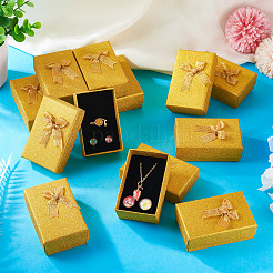 Картонные коробки для упаковки ювелирных изделий с блестками&nbsp;CON-TAC0008-08B