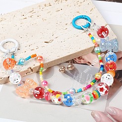 32шт 8 стиля прозрачные бусины лэмпворк ручной работы&nbsp;LAMP-CJ0001-79