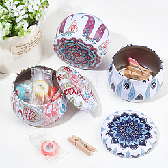 30 шт. двухцветный печатный цветочный узор&nbsp;CON-BC0002-19