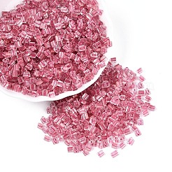 Прозрачные внутри цветные стеклянные бусины&nbsp;SEED-T007-13F