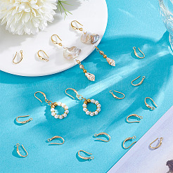 40 шт латунные серьги крючки&nbsp;KK-UN0004-58