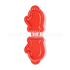 Stampi per torta di mele classici mini press in plastica ABS a tema natalizio&nbsp;FIND-U005-02B