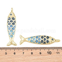 Ciondoli smaltato in ottone&nbsp;KK-CBA3297-05C-G07