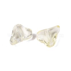 Perles en verre transparentes&nbsp;DGLA-N022-01