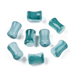 Perle di vetro verniciate a spruzzo trasparente&nbsp;GLAA-N035-035-C01