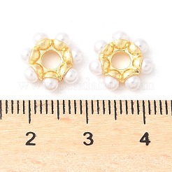 Стойка покрытие цветок латунные бусины&nbsp;KK-H449-70G-01-RS