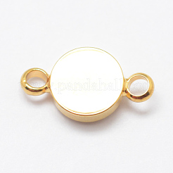 Гальванические соединители из натурального агата друзы&nbsp;G-P321-03G