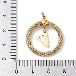 Pendentifs en acier inoxydable 304&nbsp;STAS-D154-01V-G