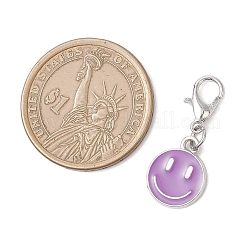 Подвесные украшения из эмали из сплава 9 шт.&nbsp;HJEW-JM04322