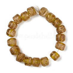 Perles vernissées manuelles&nbsp;LAMP-M020-01A