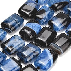 Chapelets de perles d'agate naturelle&nbsp;GG-L001-M01-01