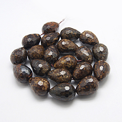 Perline bronzite naturale fili&nbsp;G-G222-14x20mm-09