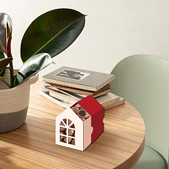 Stanzschablonen aus Kohlenstoffstahl mit Hausmotiv&nbsp;DIY-WH0309-3840