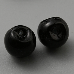 Botones de resina imitación perla&nbsp;RESI-WH0034-38A