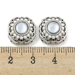 Латунь с искусственным жемчугом из АБС-пластика&nbsp;KK-Q820-34P