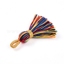 Кулон с кисточкой из поликоттона (полиэстер)&nbsp;FIND-N006-01A