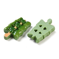 Undurchsichtige Decoden-Cabochons aus Kunstharzimitat für Lebensmittel&nbsp;CRES-O002-02C