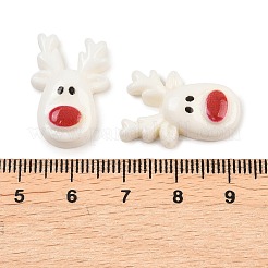 Weihnachtliche Cabochons aus undurchsichtigem Harz&nbsp;LS-RESI-XCP0002-66A