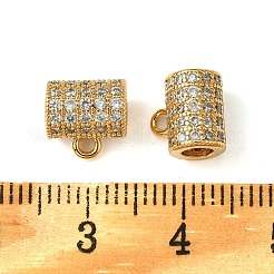 Латунные дужки из латуни с микропаве из кубического циркония&nbsp;LS-KK-M277-09E-G