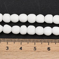 Матовое ручной работы Lampwork бисер&nbsp;LAMP-C022-01E