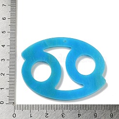 Pendentifs porte-clés en acrylique&nbsp;LS-SACR-S608-04K-01