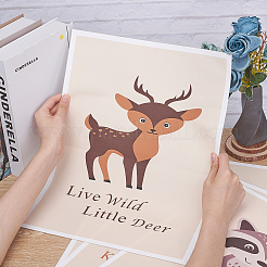 Холст висит картина&nbsp;HJEW-CN0001-03B