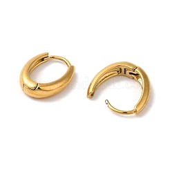 Pendientes de aro de latón&nbsp;EJEW-M261-01G-03-1