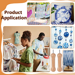 Устройство для вытягивания сухожилий из дерева для тай-дай&nbsp;TOOL-WH0136-146