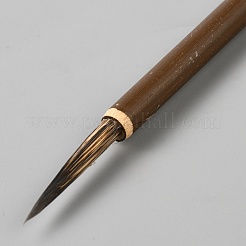 3 Stück chinesischer Kalligraphiepinsel aus Holz&nbsp;OFST-WH0014-005A
