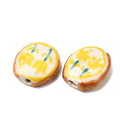 Abalorios de porcelana hechas a mano&nbsp;PORC-Z010-01A
