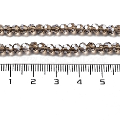 Гальванизируйте прозрачное стекло бисер нитей&nbsp;X-EGLA-A035-T4mm-A16