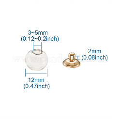 Поделки кулон материалы&nbsp;DIY-TA0002-28-12mm-G