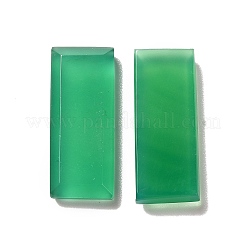 Cabochon di agata onice verde naturale tinta e riscaldata&nbsp;G-G975-04A-01