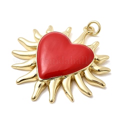 Латунь эмаль подвески&nbsp;KK-P338-22G