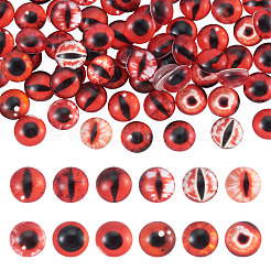 70pcs 2 styles de cabochons en verre&nbsp;GLAA-TADJ0001-18C