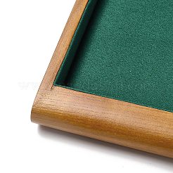 Legno con espositori per vassoi per gioielli in velluto&nbsp;VBOX-C003-06C