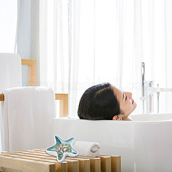 Фарфоровый поднос для украшений&nbsp;DJEW-WH0009-27