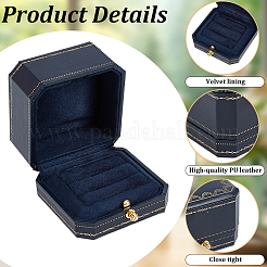 Rechteckige Aufbewahrungsboxen aus Pappe für Schmuck und Paare&nbsp;CON-CL0001-15