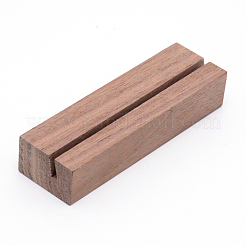 Porte-cartes en bois de noyer&nbsp;WOOD-WH0103-88
