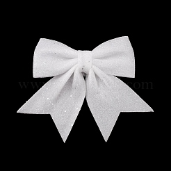 Украшение из блестящей ткани с бантом&nbsp;LS-DIY-I112-01E