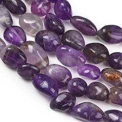 Natürlichen Amethyst Perlen Stränge&nbsp;GG-CBA787B-A08