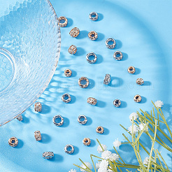 60шт 6-х стилевая латунная бусина&nbsp;FIND-GO0001-49