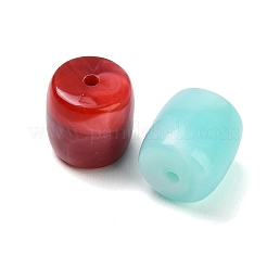 Zweifarbige undurchsichtige Acrylperlen&nbsp;AC-CBADA7D-07