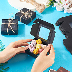 Складные бумажные почтовые коробки с окном&nbsp;CON-TA0001-32A