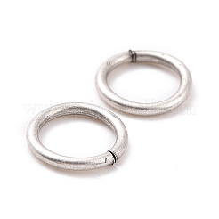925 anelli di congiunzione aperti in argento sterling tagliati a sega&nbsp;STER-D036-25AS-04