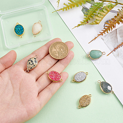 8 pièce de labradorite naturelle de 8 styles&nbsp;FIND-SC0002-71