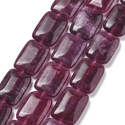 Натуральный Malaysia нефритовые бусы пряди&nbsp;G-K392-B13-13x18mm